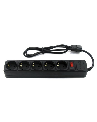 SP5B-110U. Сетевой фильтр 5 розеток, 1м, черный. 5bites в Орле