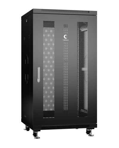 ND-05C-22U60/80-BK (8563c). Шкаф телекоммуникационный 19 напольный 22U. CABEUS в Орле