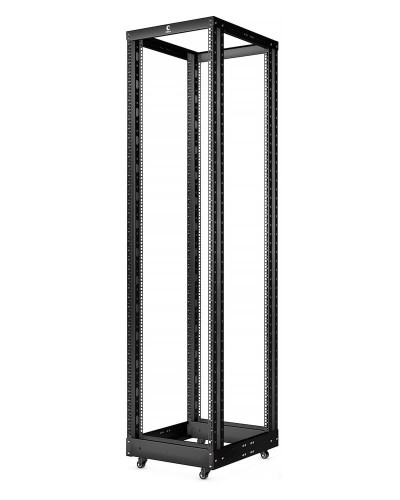 RA-42U-1000-BK (10160c). Открытая стойка 19, 42U, двухрамная, усиленная, цвет черный. CABEUS в Орле