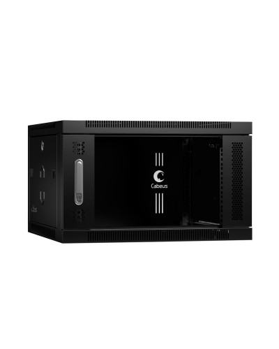 SH-05F-6U60/60-BK (8587c). Шкаф телекоммуникационный 19 настенный 6U. CABEUS в Орле