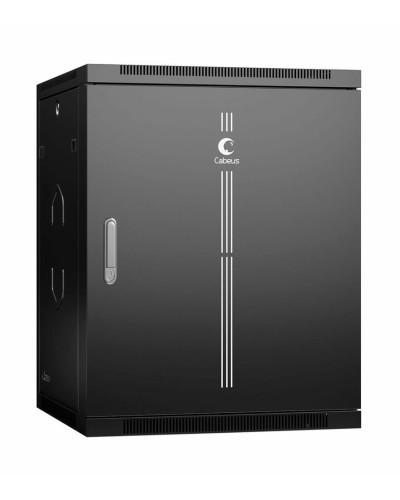 SH-05F-15U60/60m-R-BK (10746c). Шкаф телекоммуникационный 19 настенный 15U. CABEUS в Орле