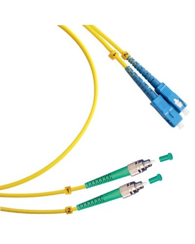 FOP(d)-9-FC/APC-SC/UPC-15m (8068c). Патч-корд оптический. CABEUS в Орле