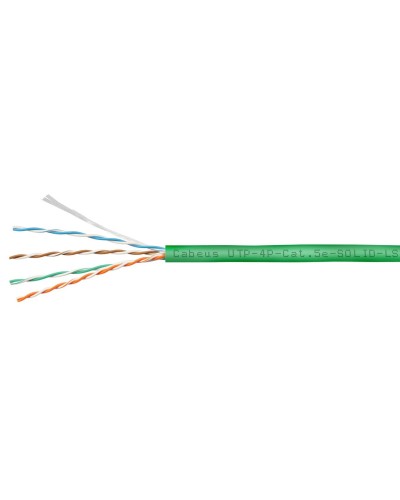 UTP-4P-Cat.5e-SOLID-LSZH-GN (9779c). Кабель «витая пара» (LAN) для структурированных систем связи. CABEUS в Орле