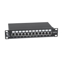 PL-12-Cat.6 (7953c). Патч-панель 10. CABEUS