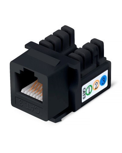 KJ-RJ12-90-BK (9481c): Вставка Keystone Jack в Орле