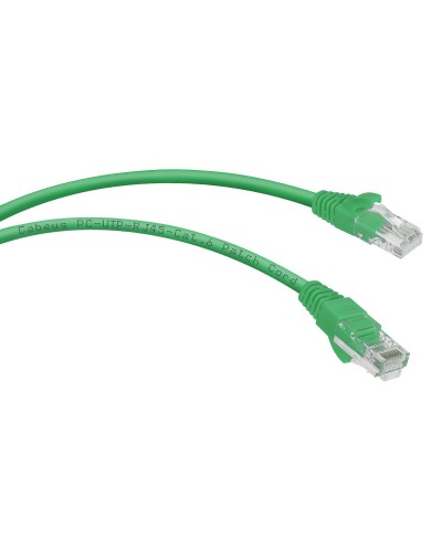 PC-UTP-RJ45-Cat.6-1m-GN (8684c), зелёный. Патч-корд медный. CABEUS в Орле