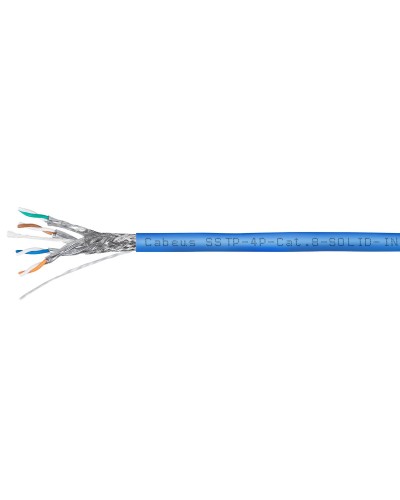 SSTP-4P-Cat.8-SOLID-IN-LSZH-BL-100 (7750c-1). Кабель «витая пара» (LAN) для структурированных систем связи. CABEUS в Орле
