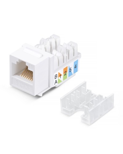 KJ-RJ45-Cat.6-90-SW (10071c): Вставка Keystone Jack RJ-45 в Орле