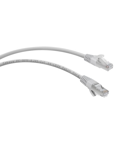 PC-SSTP-RJ45-Cat.6a-1m-LSZH (7901c), серый. Патч-корд медный. CABEUS в Орле