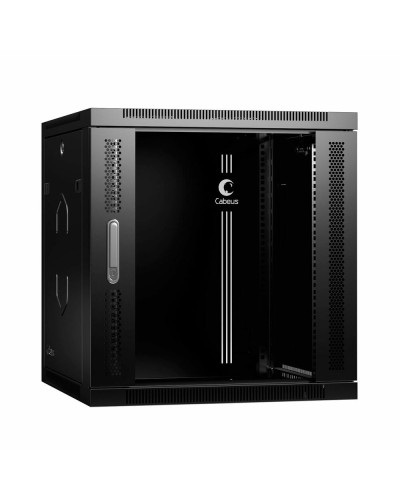 SH-05F-12U60/35-R-BK (10756c). Шкаф телекоммуникационный 19 настенный 12U. CABEUS в Орле