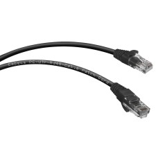 PC-UTP-RJ45-Cat.6-2m-BK (8665c), чёрный. Патч-корд медный. CABEUS