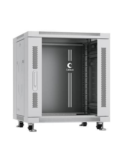 SH-05C-12U60/80 (7646c). Шкаф телекоммуникационный 19 напольный 12U. CABEUS в Орле