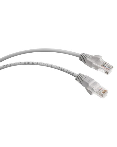 PC-UTP-RJ45-Cat.6-20m (8791c), серый. Патч-корд медный. CABEUS в Орле