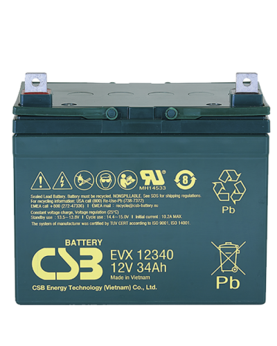 CSB EVX 12340. Аккумулятор герметичный свинцово-кислотный. CSB в Орле