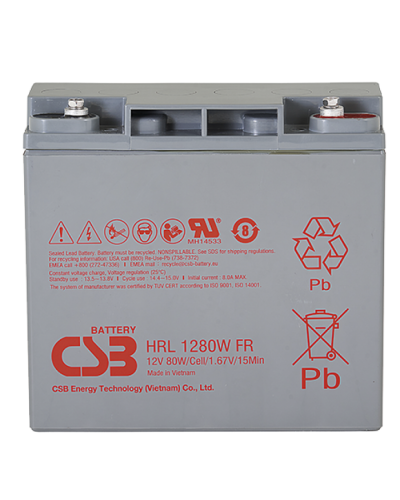 CSB HRL 12280W FR. Аккумулятор герметичный свинцово-кислотный. CSB в Орле