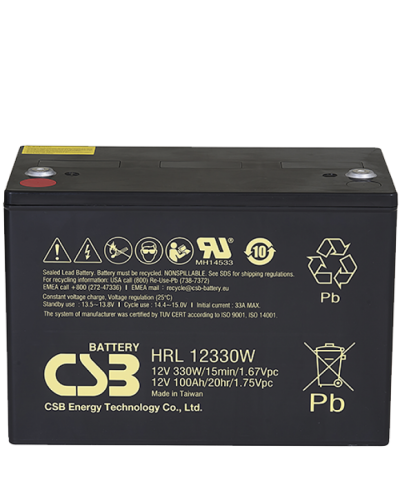 CSB HRL 12330W. Аккумулятор герметичный свинцово-кислотный. CSB в Орле