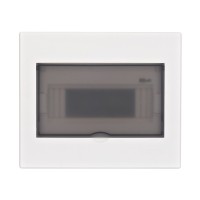 Корпус ЩРН-П 9 модулей IP41 навесной прозрачная дверь (31062DEK). Корпус пластиковый. DEKraft