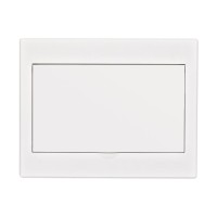 Корпус ЩРН-П 9 модулей IP41 навесной белая дверь (31086DEK). Корпус пластиковый. DEKraft