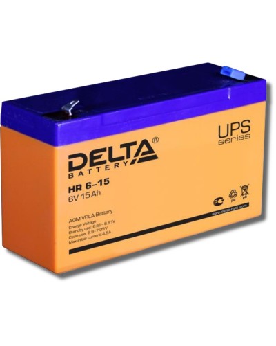 Delta HR 6-15. Аккумулятор герметичный свинцово-кислотный. Delta в Орле