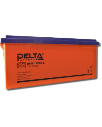 Delta DTM 12250 L. Аккумулятор герметичный свинцово-кислотный. Delta в Орле