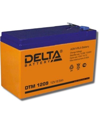 Delta DTM 1209. Аккумулятор герметичный свинцово-кислотный. Delta в Орле