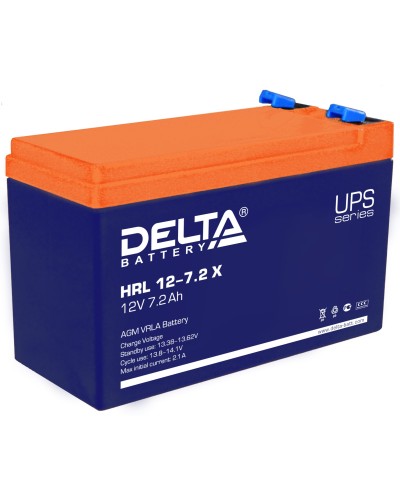 Delta HRL 12-7.2 X. Аккумулятор герметичный свинцово-кислотный. Delta в Орле