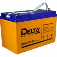 Delta DTM 12100 L. Аккумулятор герметичный свинцово-кислотный. Delta