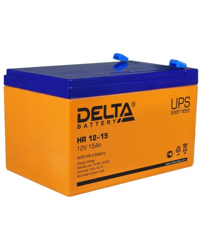 Delta HR 12-15. Аккумулятор герметичный свинцово-кислотный. Delta в Орле