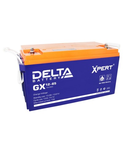 Delta GX 12-65. Аккумулятор герметичный свинцово-кислотный. Delta в Орле