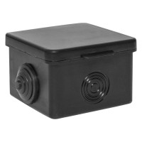 КМР-030-036 (65х65х50) чёрная (plc-kmr2-030-036-b). Коробка распределительная. EKF