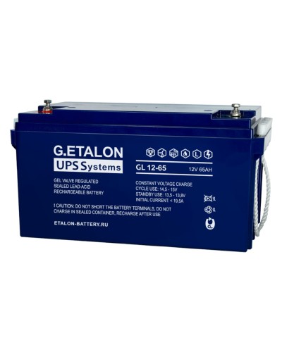 G.ETALON GL 12-65. Аккумулятор герметичный свинцово-кислотный. ETALON в Орле
