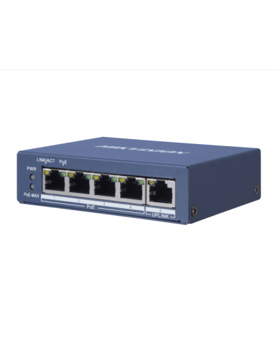 DS-3E0505P-E/M. Коммутатор с питанием POE. Hikvision в Орле