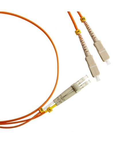FC-D2-50-LC/PR-SC/PR-H-1M-LSZH-OR. Патч-корд волоконно-оптический LC-SC. Hyperline в Орле