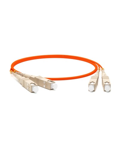 FC-D2-50-SC/PR-SC/PR-H-1M-LSZH-OR. Патч-корд волоконно-оптический SC-SC. Hyperline в Орле