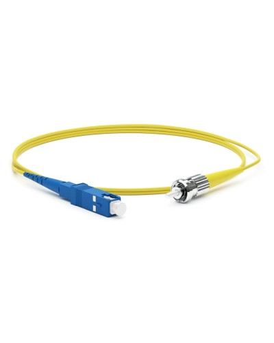FC-S2-9-SC/UR-ST/UR-H-1M-LSZH-YL. Патч-корд волоконно-оптический одномодовый. Hyperline в Орле