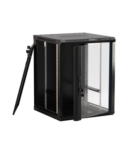 TWB-0445-GP-RAL9004. Шкаф телекоммуникационный 19 настенный 4U. Hyperline в Орле