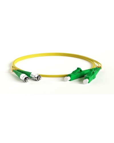 FC-D2-9-FC/AR-LC/AR-H-1M-LSZH-YL. Патч-корд волоконно-оптический FC-LC. Hyperline в Орле