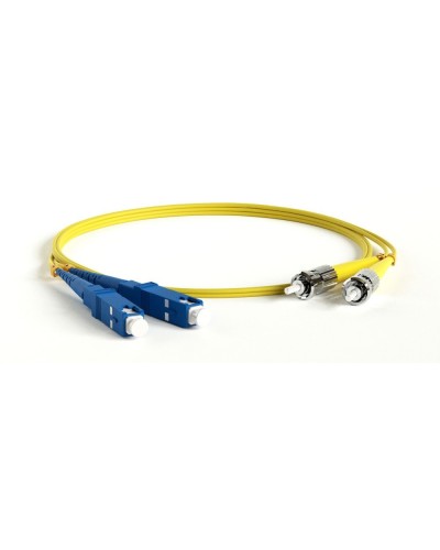 FC-D2-9-SC/UR-ST/UR-H-1M-LSZH-YL. Патч-корд волоконно-оптический ST-SC. Hyperline в Орле