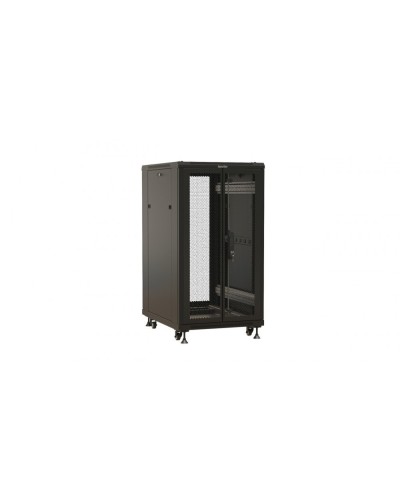 TTBR-1868-DD-RAL9004. Шкаф телекоммуникационный 19 напольный 18U. Hyperline в Орле