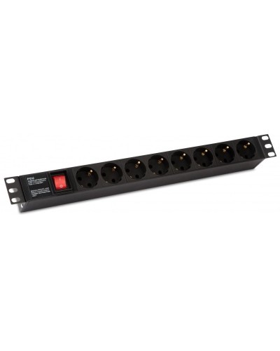 SHE19-8SH-S-IEC. Блок розеток 19. Hyperline в Орле
