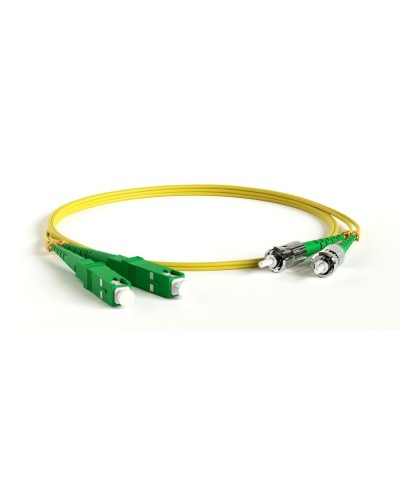 FC-D2-9-SC/AR-ST/AR-H-1M-LSZH-YL. Патч-корд волоконно-оптический ST-SC. Hyperline в Орле