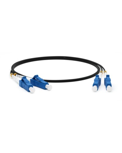 FC-D2-9-LC/UR-LC/UR-H-25M-LSZH-BK. Патч-корд волоконно-оптический одномодовый. Hyperline в Орле