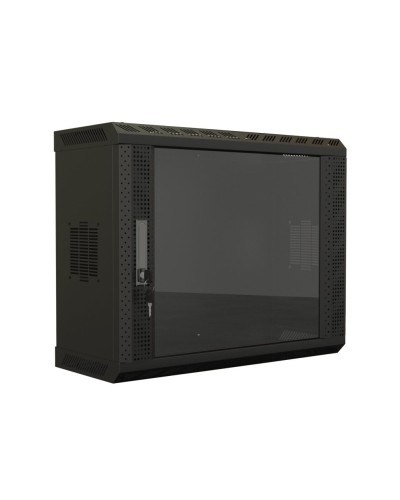 TWS-0925-GP-RAL9004. Шкаф телекоммуникационный 19 настенный 9U. Hyperline в Орле