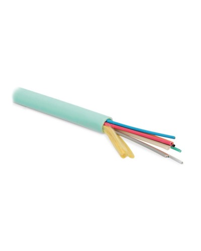 FO-MB-IN-503-24-LSZH-AQ. Кабель волоконно-оптический многомодовый. Hyperline в Орле