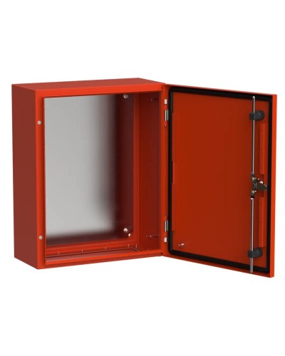 ЩМП-50.40.20 УХЛ1 IP66 RAL3020 TITAN 5 (TI5-13-N-050-040-020-66). Корпус металлический с монтажной платой. IEK в Орле