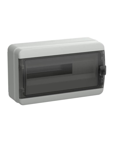 Корпус пластиковый КМПн-18 IP65 TEKFOR (TF5-KP72-N-18-65-K03-K02). Корпус модульный пластиковый черная прозрачная дверь. IEK в Орле