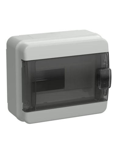 Корпус пластиковый КМПн-8 IP65 TEKFOR (TF5-KP72-N-08-65-K03-K02). Корпус модульный пластиковый черная прозрачная дверь. IEK в Орле