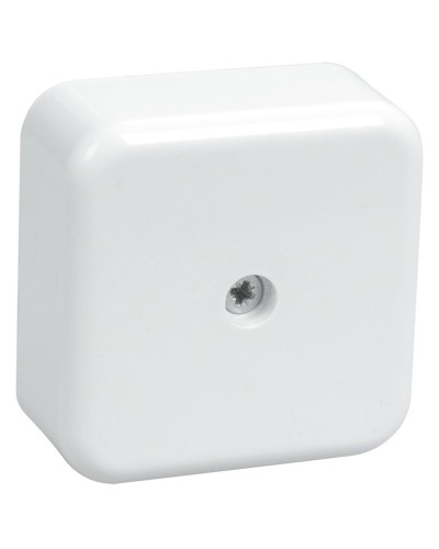 Коробка распаячная КМ41206-01 50х50х20 открытой проводки (4 клеммы 3 мм²) белая (UKO10-050-050-020-K01). Коробка распаячная безгалогенная (HF). IEK в Орле