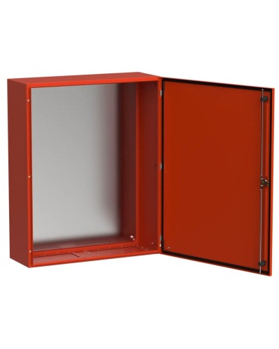 ЩМП-100.80.30 УХЛ1 IP66 RAL3020 TITAN 5 (TI5-13-N-100-080-030-66). Корпус металлический с монтажной платой. IEK в Орле