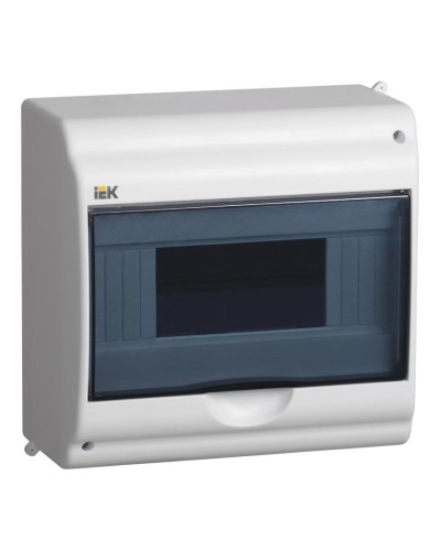 Корпус пластиковый КМПн 2/9-2 IP31 белый KREPTA 3 (MKP42-N-09-31-02). Щиток модульный с прозрачной дверцей, настенный. IEK в Орле